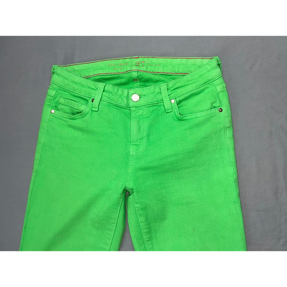 Kate Spade Perry Street Play Book 5-Pocket Stretch Denim Jeans. Women's 27, EUC! - Picture 2 of 5